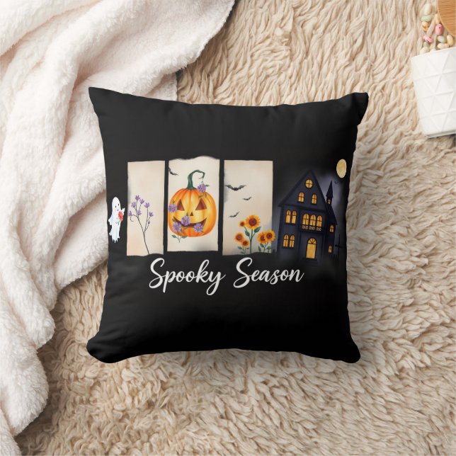  Spooky Season Halloween Cushion (Blanket)