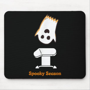 Spooky Season Halloween Cute Ghost Gymnast Vault G Mouse Mat