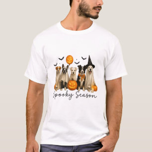 Spooky Season Halloween Dog T-Shirt