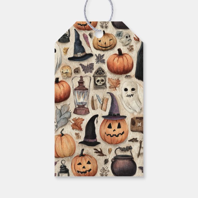 Spooky Season - Halloween Gift Tag (Back)