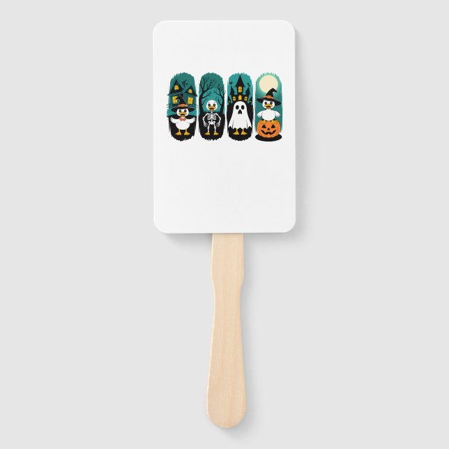 Spooky Season Halloween Hand Fan (Front)