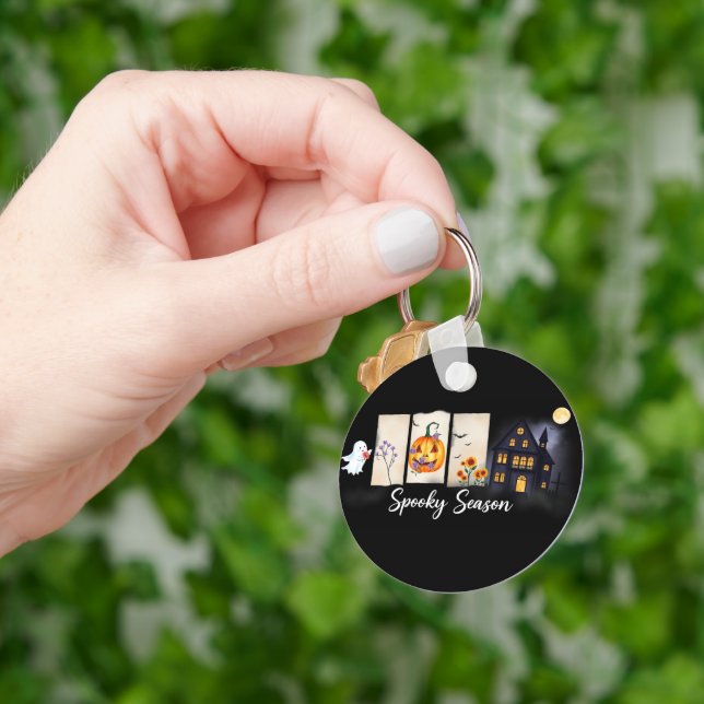 Spooky Season Halloween Keychain (Hand)