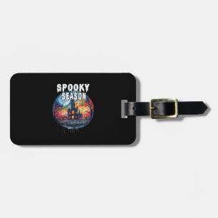 Spooky Season Halloween Luggage Tag