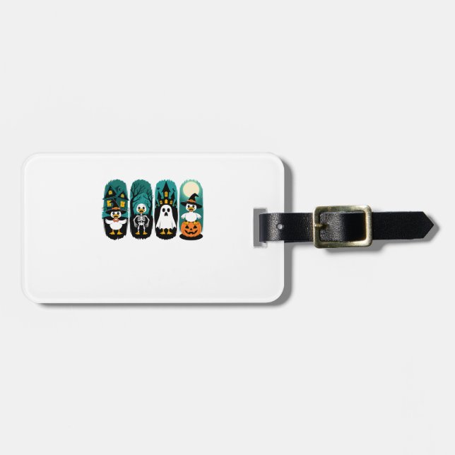Spooky Season Halloween Luggage Tag (Front Horizontal)