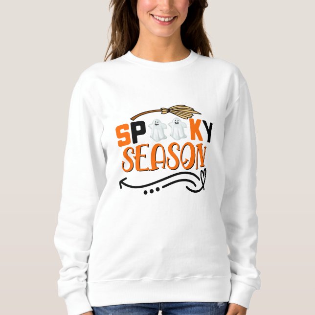 Spooky Season Halloween Sweatshirt (Front)