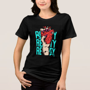 Spooky Season Halloween T-Shirt Black Halloween Tri-Blend Shirt
