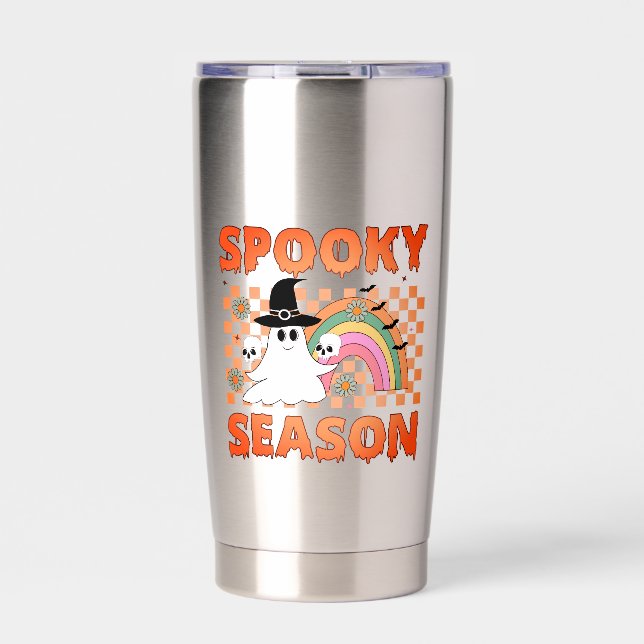 Spooky Season Halloween Vibes-45634 Insulated Tumbler (Front)