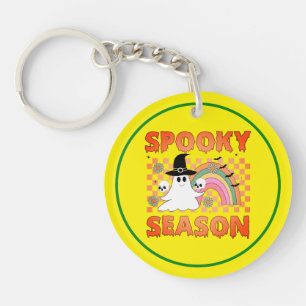 Spooky Season Halloween Vibes-45634 Key Ring