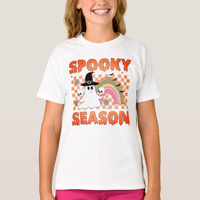 Spooky Season Halloween Vibes-45634 T-Shirt (Front)