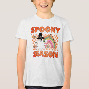 Spooky Season Halloween Vibes-45634 Tri-Blend Shirt