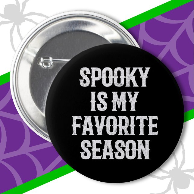 Spooky Season Happy Halloween Funny Halloween 6 Cm Round Badge (Creator Uploaded)