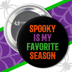 Spooky Season Happy Halloween Funny Halloween 6 Cm Round Badge
