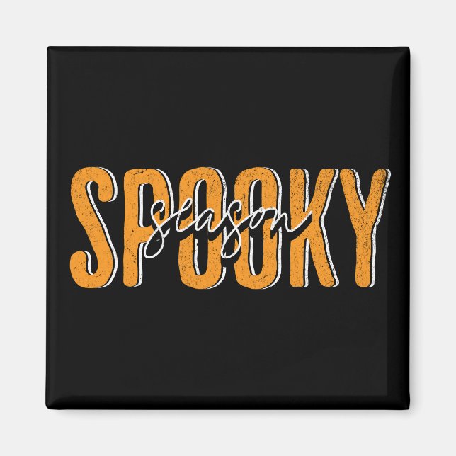 Spooky season magnet (Front)