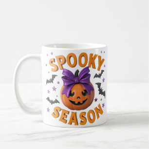 Spooky Season Mug Cute & Creepy Halloween Coffee