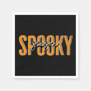 Spooky season napkin