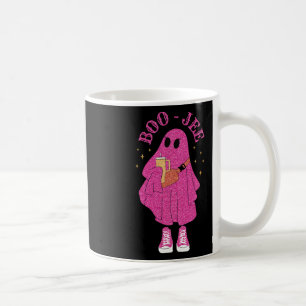 Spooky Season Pink Ghost Halloween Costume Boujee Coffee Mug