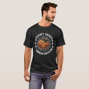 Spooky Season Pumpkin Reason Halloween T-Shirt Fun