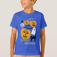 Spooky Season Pumpkins Ghost Bat HAPPY HALLOWEEN