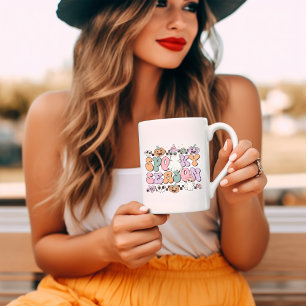 Spooky Season Retro Groovy Halloween Coffee Mug