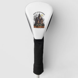Spooky Season Shirt Haunted Manor Vintage Engravin Golf Head Cover