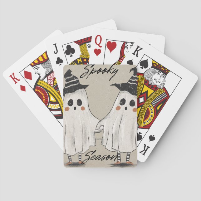 Spooky Season Squad Classic Playing Cards (Back)