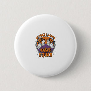 Spooky Season Squad Cute Ghost Halloween Shirt_1 6 Cm Round Badge
