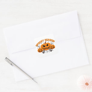 Spooky Season Square Sticker