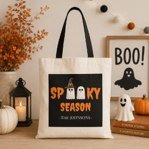 Spooky Season Tote Bag – Trick or Treat Bag