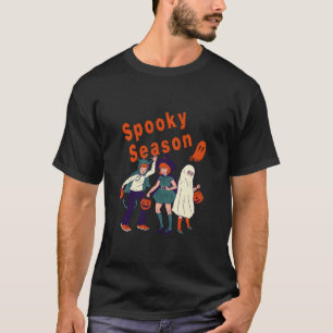Spooky Season Trick or Treat Funny Halloween T-Shirt