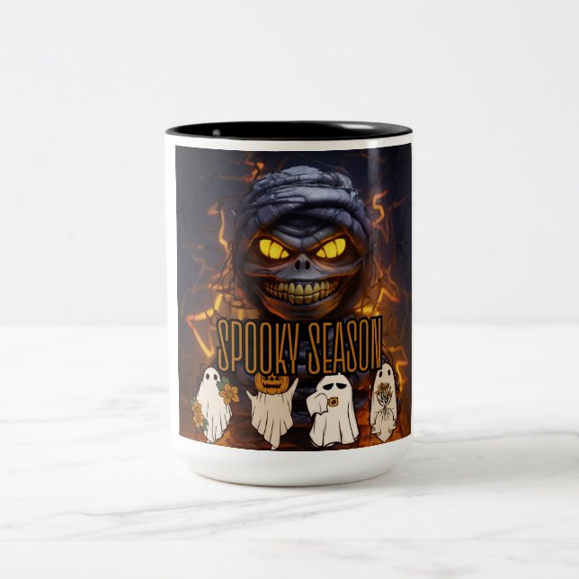 Spooky Season Two-Tone Coffee Mug (Center)
