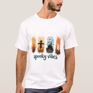 Spooky Season, Vintage Halloween Ghost T-Shirt