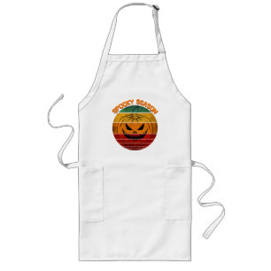 Spooky Season Vintage Long Apron