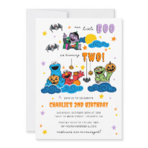 Spooky Sesame Street Halloween Birthday