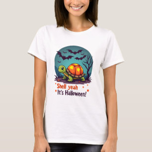 Spooky Shell Surprise Turtle T-Shirt