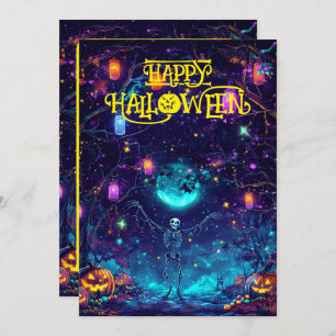 Spooky Skeleton Dance  Card