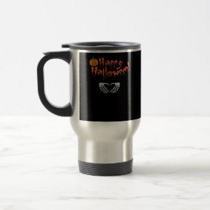 Spooky Skeleton Hands Happy Halloween Classic  Travel Mug