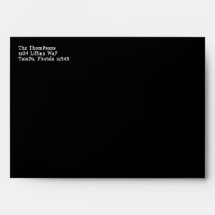 Spooky Skeleton X-Ray Halloween Envelope