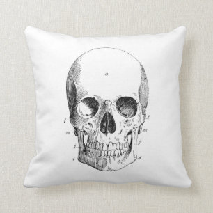Spooky Skull Cushion