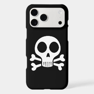 spooky skull on a black background