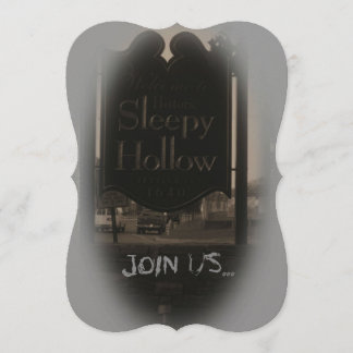 Spooky Sleepy Hollow 5" x 7" Invitations