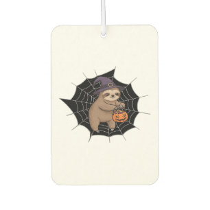 Spooky Sloth Halloween Fun - Cute Trick-or-Treat A Car Air Freshener