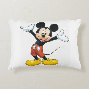 Spooky Smiles Pumpkin Pillow – Mickey Mouse