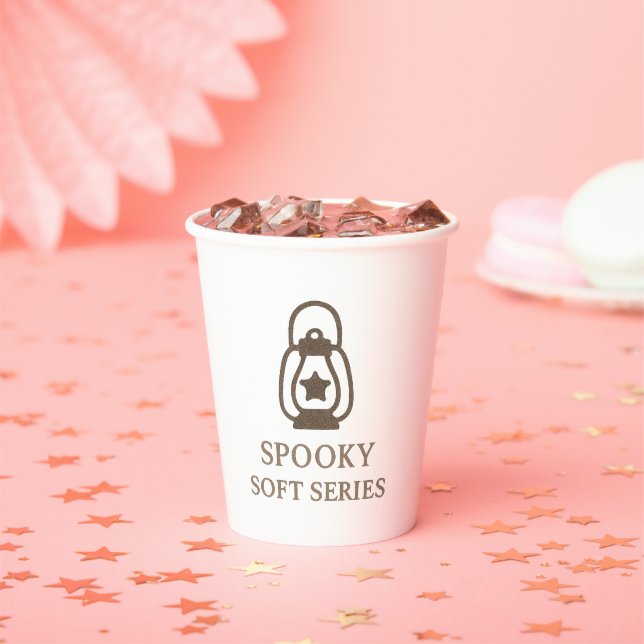 Spooky Soft Series Halloween Paper Cup  (Insitu)