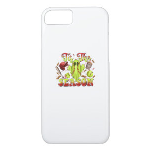 Spooky Softball Costume Funny Halloween Tis The Se iPhone 8/7 Case