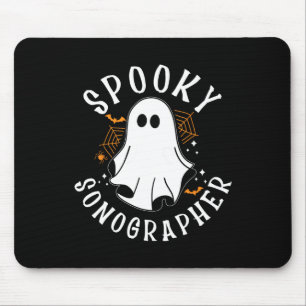 Spooky Sonographer Mouse Mat