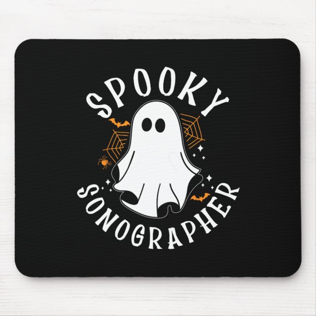 Spooky Sonographer  Mouse Mat (Front)