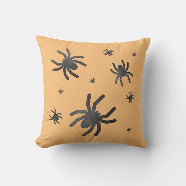 Spooky Spider Cushion (Front)