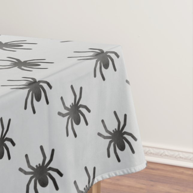 Spooky Spider Tablecloth (In Situ)