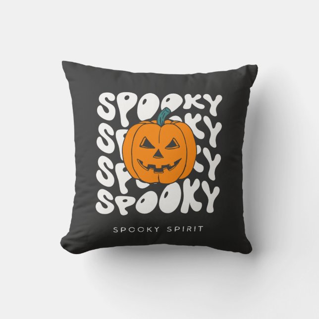 Spooky Spirit Cushion (Front)