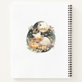 spooky spirit cute notebook